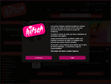 Tablet Screenshot of kitsch.es